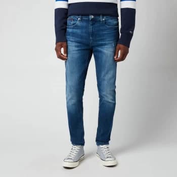 Tommy Jeans Mens Austin Slim Tapered Jeans - Denim Dark - W30/L32