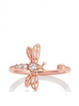 Olivia Burton Dancing Dragonfly Ring Rose Gold
