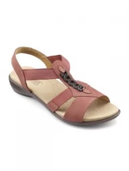 Hotter Beam Ladies Sandal Salmon