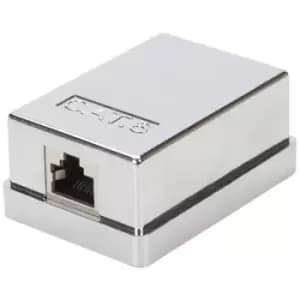 Digitus Network outlet Surface-mount CAT 6 1 port Silver