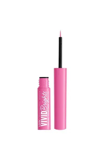 NYX Professional Makeup Vivid Brights Liquid Eyeliner Dont Pink Twice