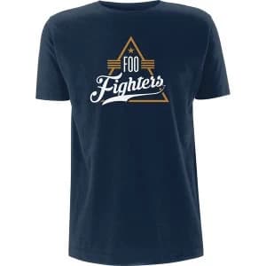 Foo Fighters - Triangle Unisex Medium T-Shirt - Blue