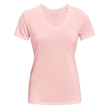 Under Armour Tech Twist T Shirt Ladies - Pink