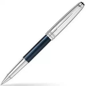 Mont Blanc Blue Hour Solitaire Classique Doue Rollerball Pen