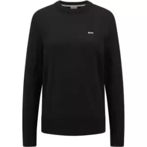 Boss Fibinnat Knit Sweater - Black