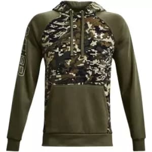 Under Armour Camo Fleece Hoodie Mens - Green