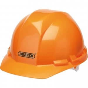 Draper Hard Hat Safety Helmet Orange