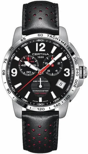 Certina Watch DS Podium Chrono Lap Timer - Black CRT-487
