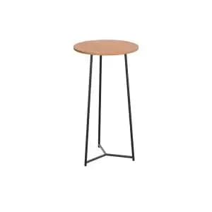 Jemini Trinity High Table 600x600x1110mm BeechBlack KF823490 KF823490