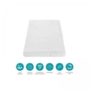 Tutti Bambini Coir Fibre Cot Bed Mattress 70 x 140cm