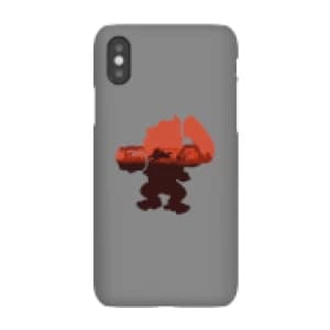 Nintendo Donkey Kong Silhouette Serengeti Phone Case - iPhone X - Snap Case - Gloss