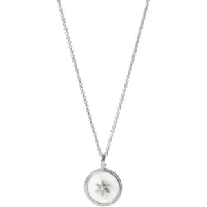 Ladies Fossil Sterling Silver Star