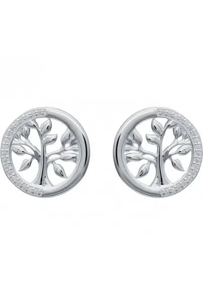 Unique & Co Unique & Co. Ladies Collection Sterling Silver Earrings - Me-820 Silver