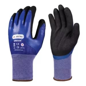 Cat II Nitrile Safety Glove Size 8