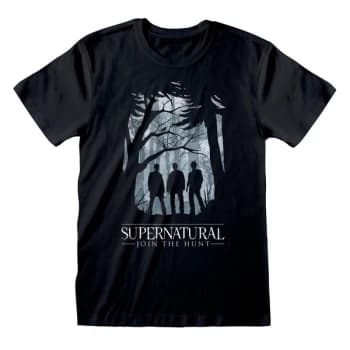 Supernatural - Silhouette Unisex Small T-Shirt - Black