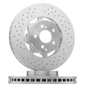 BREMBO Brake disc PRIME LINE - Dual Cast 09.A945.33 Brake rotor,Brake discs MERCEDES-BENZ,C-Klasse Limousine (W204),C-Klasse T-modell (S204)