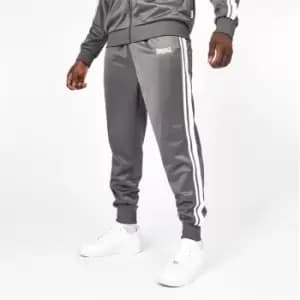 Lonsdale 2 Stripe Track Pants Mens - Grey