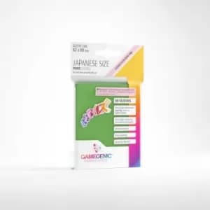 Gamegenic Prime Japanese Sized Sleeves Green - 60 Sleeves