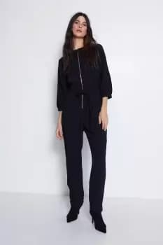 Zip Front Jumpsuit