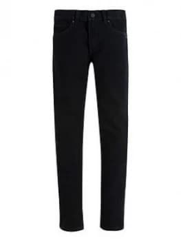 Levis Boys 510 Skinny Fit Jeans - Black, Size Age: 10 Years