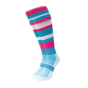 Wacky Sox Sorbet Football/Rugby Socks Snr - Multi