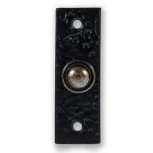 LocksOnline Black Antique Rectangular Bell Push