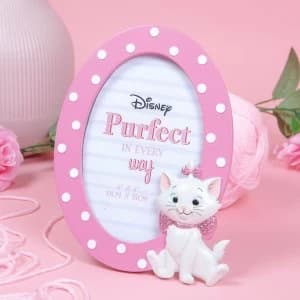Disney Oui Marie Oval 3D Moulded Photo Frame 4x6