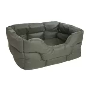 P&L Heavy Duty Dog Bed Medium Green