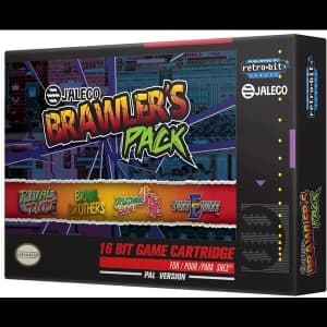 Jaleco Brawlers Pack Nintendo SNES Game