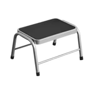 Premier Housewares Silver Step Stool