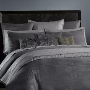 Donna Karan Gravity Double Duvet Cover, Charcoal