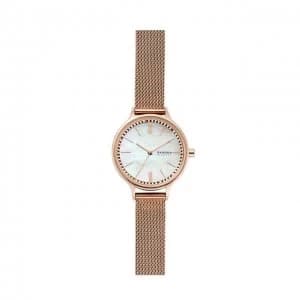 Skagen Pearl And Rose Gold 'Anita' Classical Watch - SKW2865