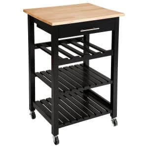 Hahn 5five Claude Kitchen Trolley - Black