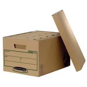 Bankers Box by Fellowes Earth Storage Box Large FSC Ref 4470701 Pack