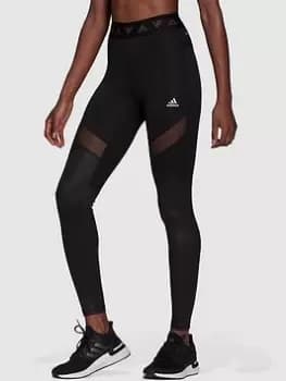 adidas Hyperglam Badge Of Sport Leggings - Black Size XS Women