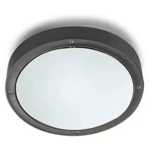 Netlighting Basic Outdoor Simple Flush Urban Grey, Opal IP65 E27