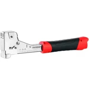 Monzana Staple Hammer Tacker Handy Stainless Steel Heavy Duty Stapler T50 Staple Gun Tool Easy Use 6 8 10 12 or 14mm