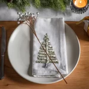 Pack of 5 Small Winter Spray Silver