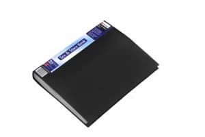 Rexel Display Book A4 20pkt Black 10555