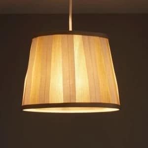 Colours Margaret Ivory Striped Light shade D102mm