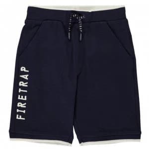 Firetrap Pique Shorts Junior Boys - Navy