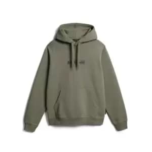 Napapijri Box Logo Hoodie - Green