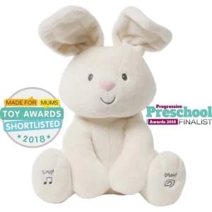 Flora the Adorable Animated Bunny Soft Toy