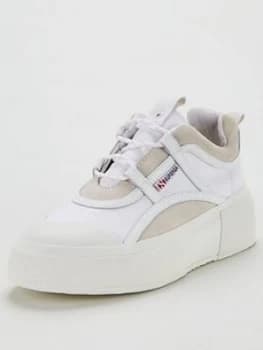 Superga 2922 Hyper Bubble Chunky Trainers - White