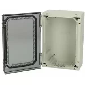 Fibox 4811000 NEO PC 32x22x15cm T Hinged polycarbonate enclosure, clear cover