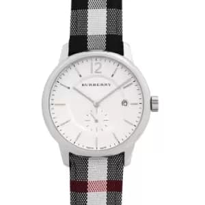 Quartz Beige Dial Stainless Steel Ladies Watch