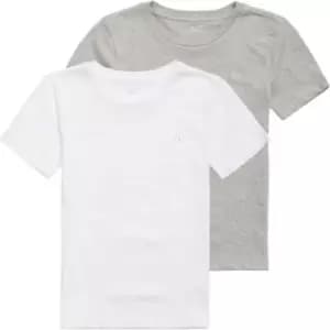 Calvin Klein Jeans Calvin 2 Pack T Shirts - White