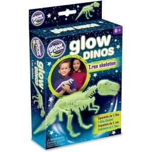 The Original Glowstars Company Glow Dinos T Rex Skeleton