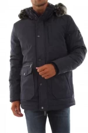 GUESS Men Blue Nylon Stratified