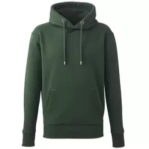 Anthem Mens Organic Hoodie (L) (Forest Green)